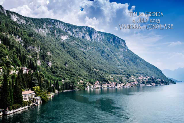 panorama da Villa Cipressi sul lago di Como fotografie di matrimonio