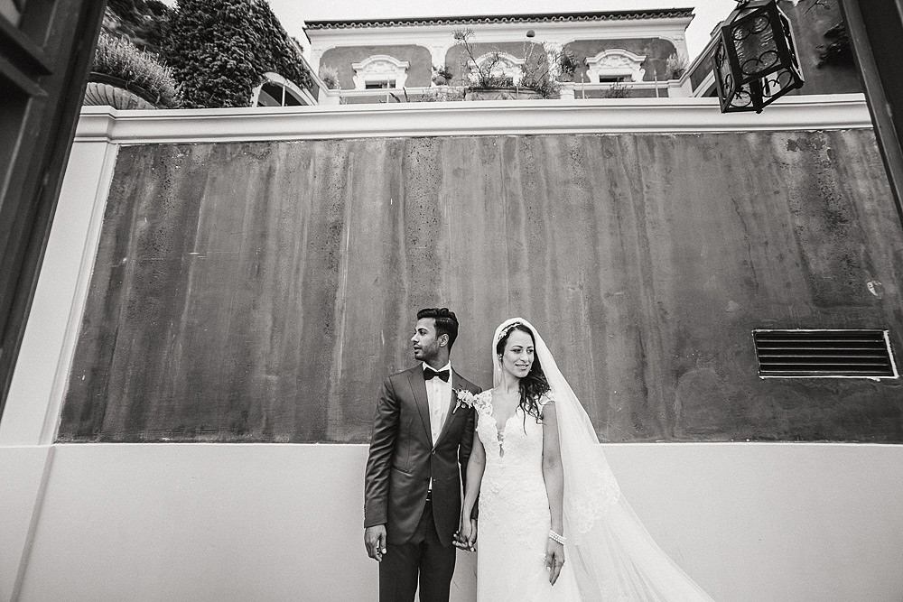 fotografo matrimonio Positano Villa Oliviero