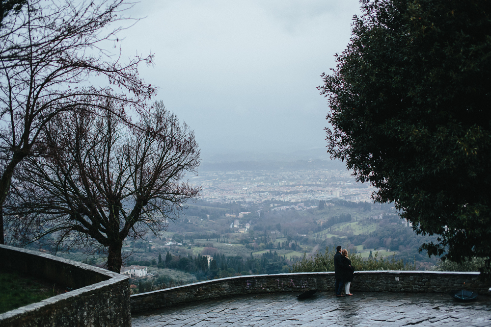 PROPOSING IN FIESOLE WEDDING PROPOSAL ITALY