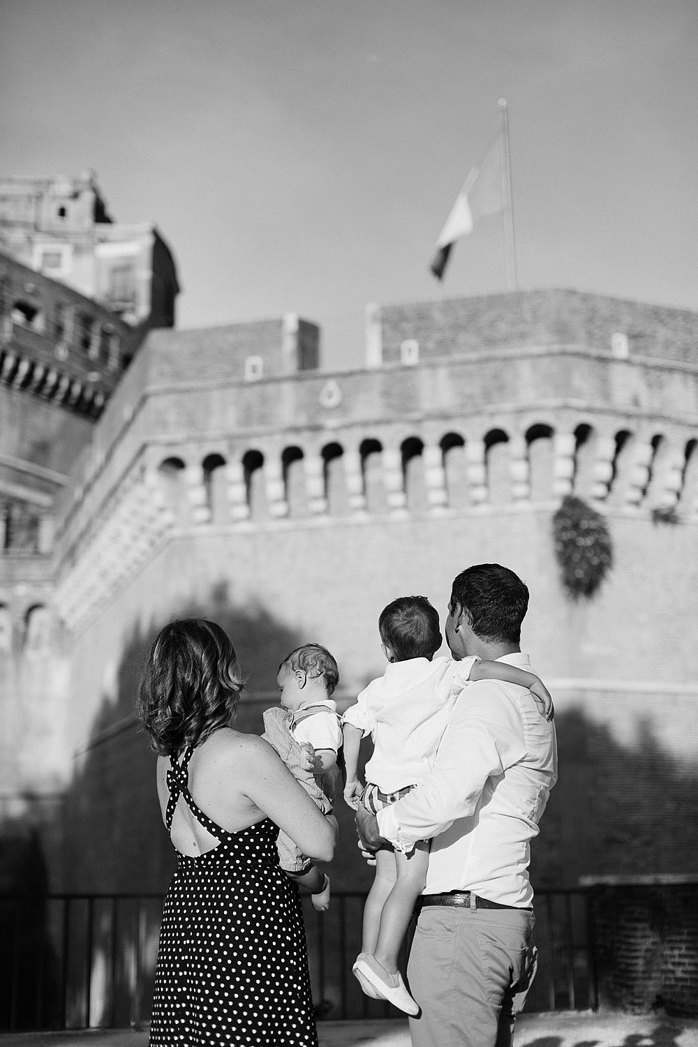 FAMILY PORTRAITS IN THE CENTER OF ROME 