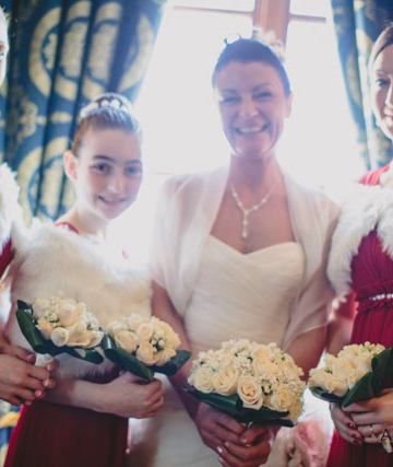 bridesmaids wedding in Rome