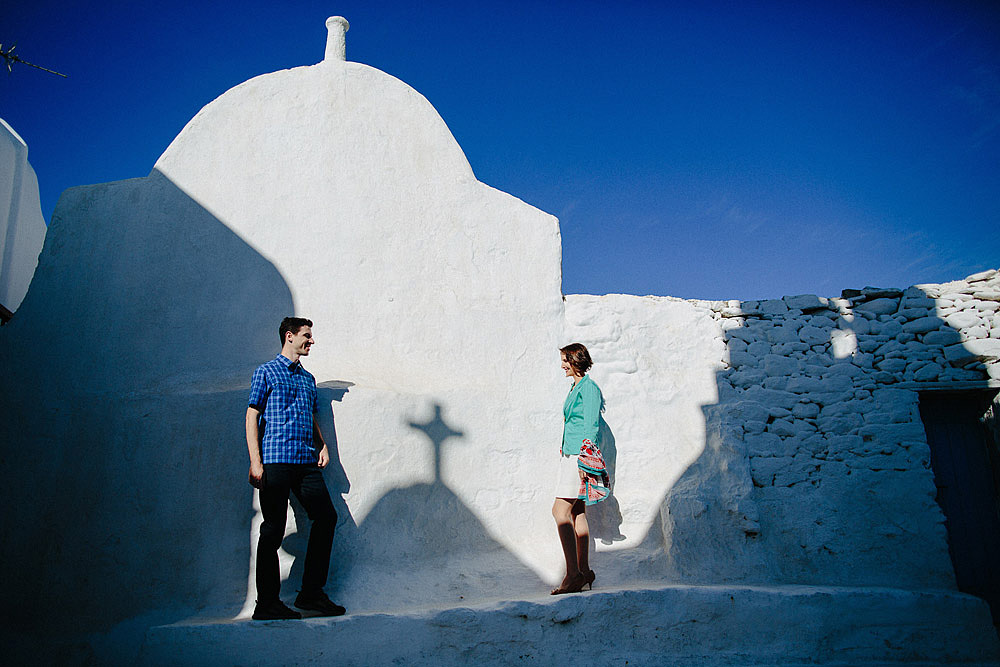 MYKONOS GREECE COUPLE PORTRAIT ELTON & CAMILA