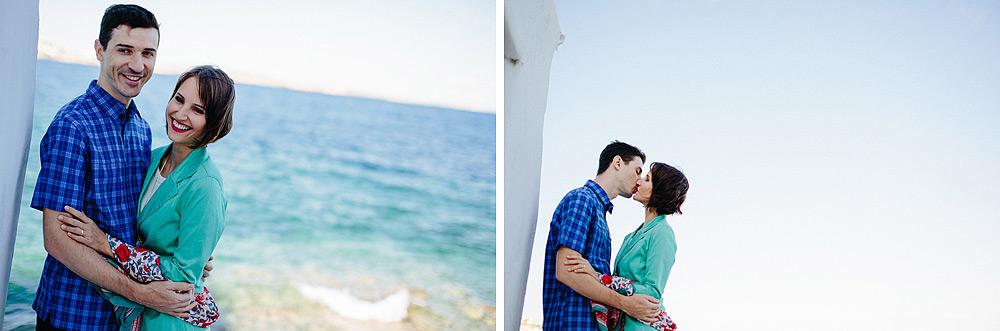 MYKONOS GREECE COUPLE PORTRAIT ELTON & CAMILA