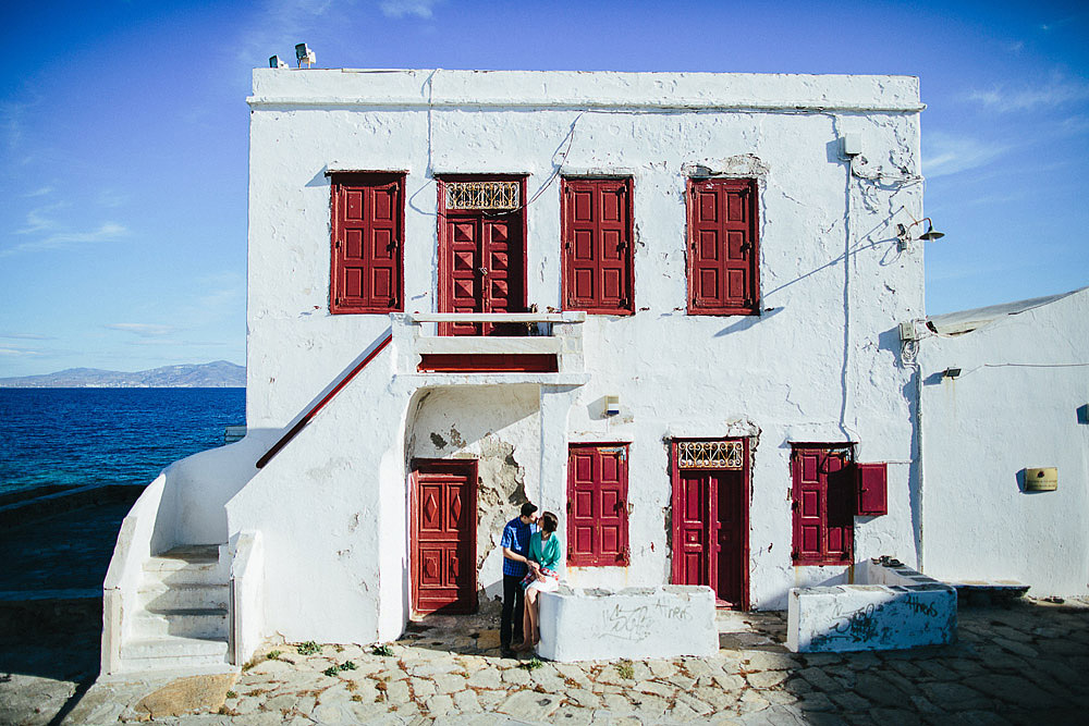 MYKONOS SERVIZIO DI COPPIA ELTON E CAMILA