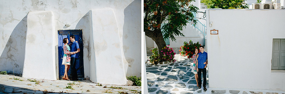 MYKONOS GREECE COUPLE PORTRAIT ELTON & CAMILA