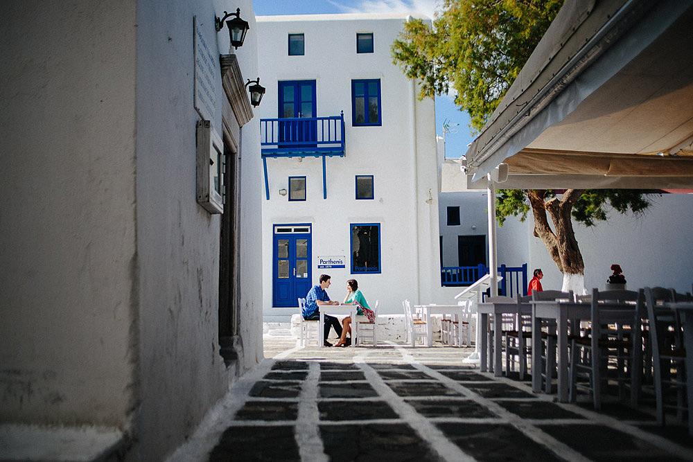 MYKONOS GREECE COUPLE PORTRAIT ELTON & CAMILA