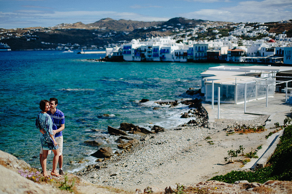 MYKONOS SERVIZIO DI COPPIA ELTON E CAMILA