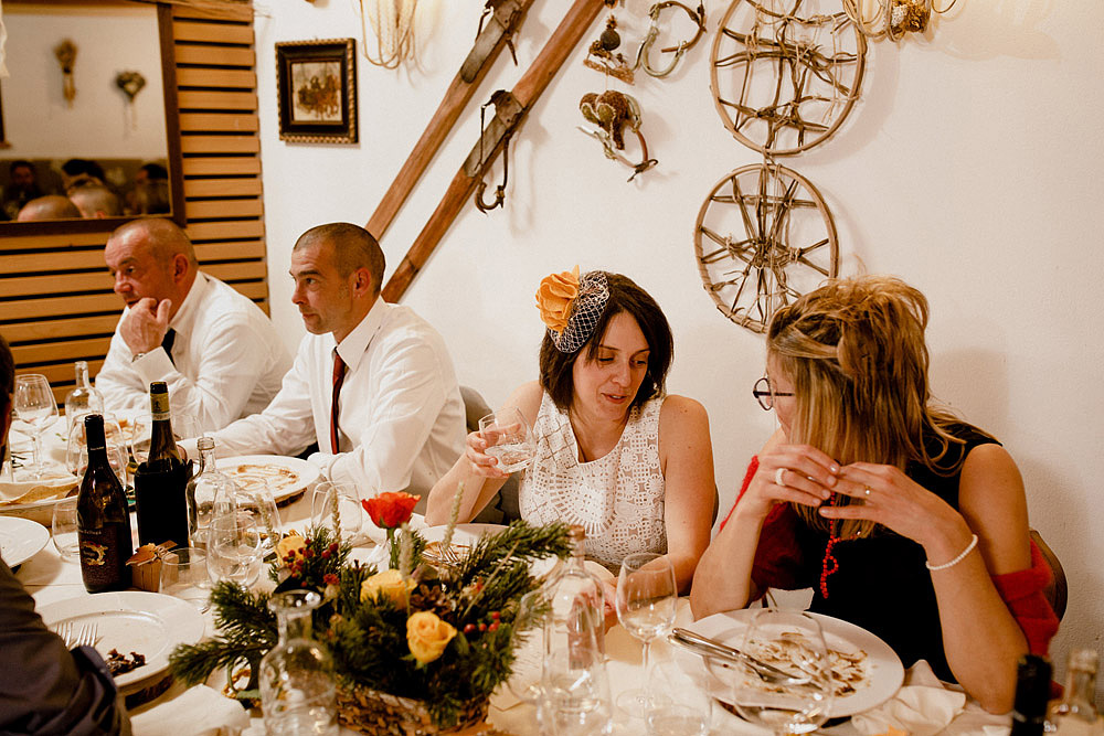 Wedding in Autumn Rustic and Vintage at Passo Giau :: Luxury wedding photography - 35