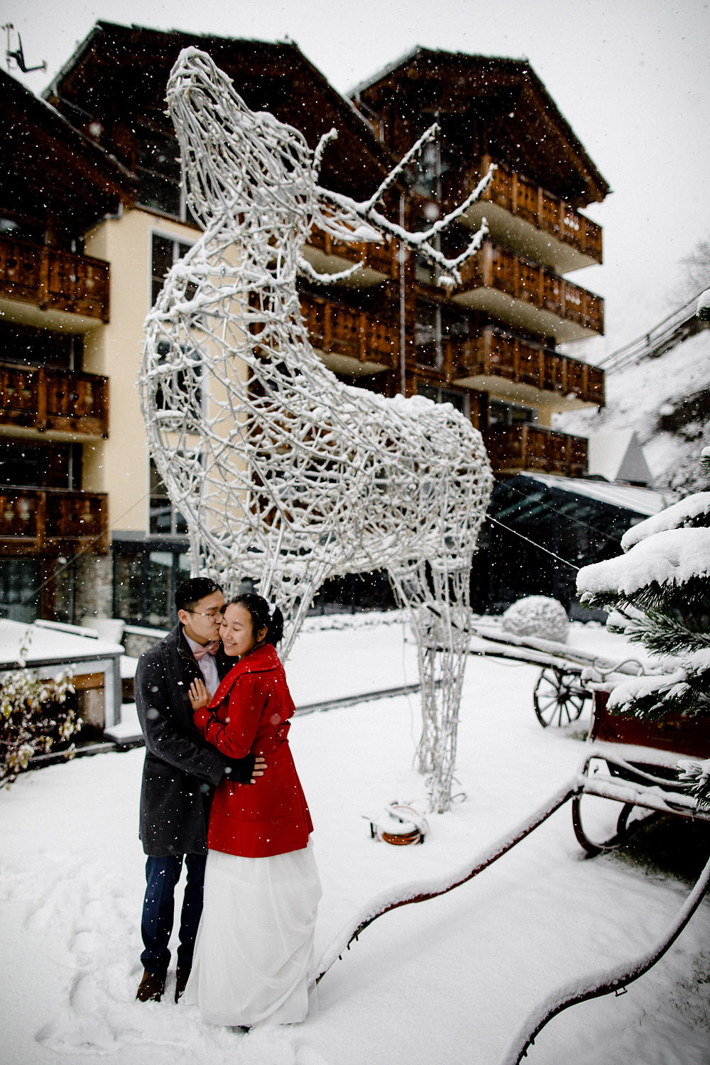 Intimissimo matrimonio a Zermatt in Svizzera :: Luxury wedding photography - 10