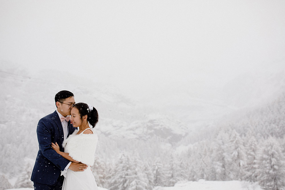 Intimissimo matrimonio a Zermatt in Svizzera :: Luxury wedding photography - 17