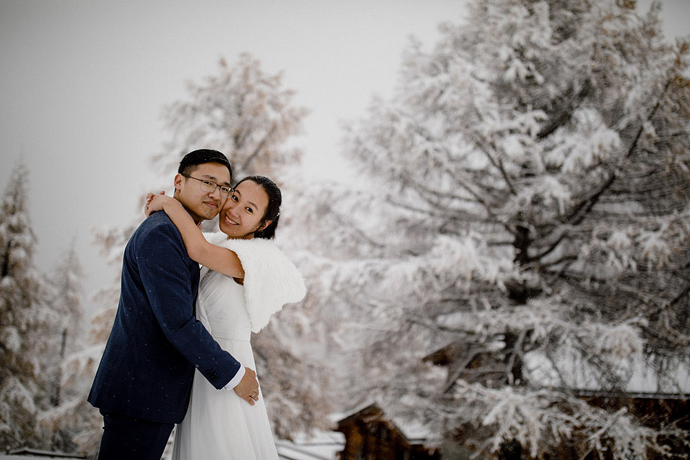 Intimissimo matrimonio a Zermatt in Svizzera :: Luxury wedding photography - 24