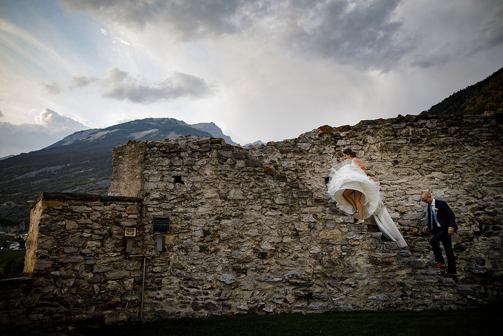 Un Matrimonio Colorato in Montagna | Ausserberg Svizzera :: Luxury wedding photography - 54